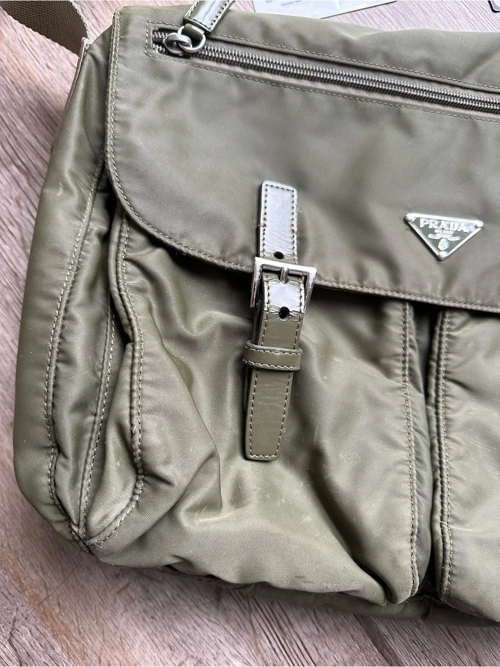 Prada nylon messenger